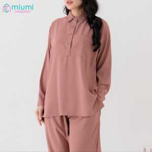 MiumiCollection Setelan Wanita Lengan Panjang One Set Wanita Kalya