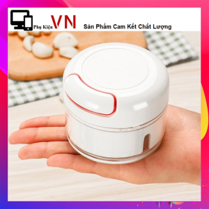 [ PKVN ] MÁY XAY TỎI THỰC PHẨM CHOPPER MINI CẦM TAY ĐA NĂNG - Máy xay tỏi ớt cầm tay miniXay ĐáXay Thịt băm rau củ quả xay thịt gừng nghệ hành sả tiện dụng tiết kiệm thời gian