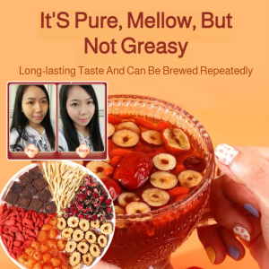 [Replenishing Blood] Beauty-enhancing Rose Brown Sugar Ginger Jujube Tea Combination Flower Tea