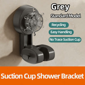 Suction Cup Shower Holder No Drill Wall Mounted Adjustable Reusable Shower head Bidet Spray Bracket