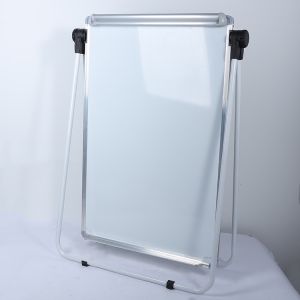Double Sided Whiteboard Magnetic Whiteboard Standing Upright White Board Set 60x90cm