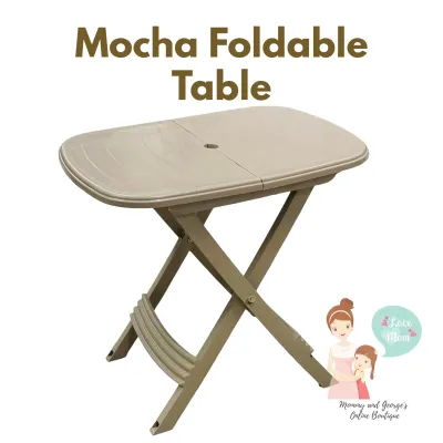 Mocha Foldable Table
