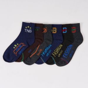 ถุงเท้าใส่ทำงาน ถุงเท้ายาว ข้อเท้ากลาง ผ้าดี มีไซส์เดียว 6 คู่ 12 คู่ คละสี ซื้อ 6 คู่ แถม 6 คู่