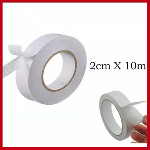 10 Meters Per Roll Double Sided Adhesive Tape Paper Ultra-thin Supper Strong Cotton Double-sided Tape for School Office Supplies DIY Process Office Supplies