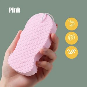 2Pcs Body Sponge Scrub Soft Bath Exfoliating Scrubber Skin Remover Deep Cleaning Fish Scale 1Pc Shower Tool