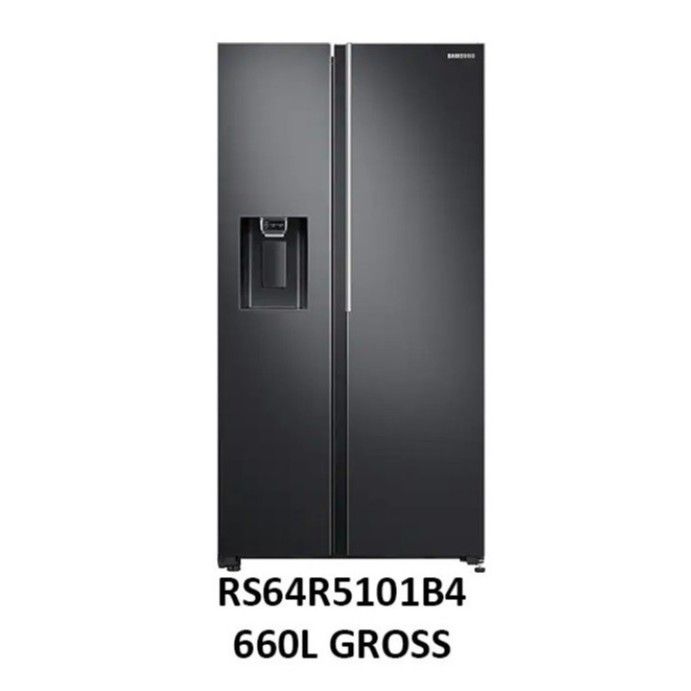 Samsung 660L Side by Side RS64R5101B4/ME Fridge Refrigerator Freezer