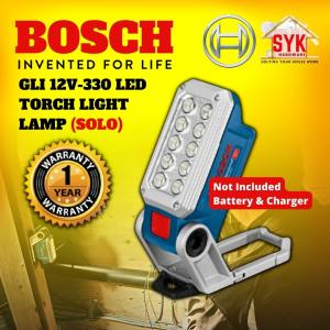SYK Bosch GLI 12V-330 12V LED Torchlight Worklight LED Lamp Solo Lampu Kerja Lampu Suluh LED Torch Light - 06014A0000
