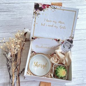 [SG] Personalised Customised Iris Marble Dish Petite Gift Box Set Birthday Gift Bridesmaid Gift Corporate Gift