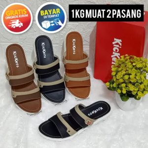 Sandal Wanita Ban 2 RM / Sandal Kickers Wanita / Sandal Wanita Dewasa / Sandal Selop Wanita