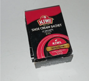 12pcs Kiwi Black Shoe Cream Shine Leather Shoe Clean Health Maintainance