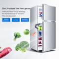 Mini Refrigerator With Freezer 64L Refrigerators For Room Office Frost Fridge Save Electricity 2 Layer Feezing Refrigerator Inverter Personal Ref Space Saver Keep Food Fresh. 