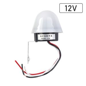 Sensor Lampu Otomatis Cahaya Lampu Sensor Otomatis Automatic Day Light Switch Nyala Saat Gelap As-20 Ac-220V / As-20 Ac-12V