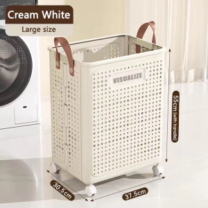 Bakul Baju Laundry folding Laundry Basket dilipat kotak cucian keranjang sundry super besar kapasiti penggunaan pelbagai