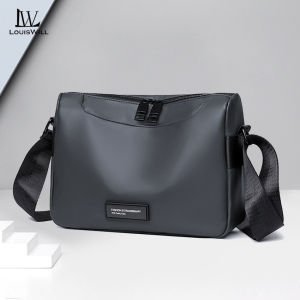 LouisWill Men’s Shoulder Bag Simple Cross Body Bag Casual Lightweight Messenger Bag Phone Bag Large Capacity Waterproof Leisure Sport Street Bag Travel Bag Outdoor Riding Bag For Men