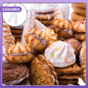 【CANAMEK】 Stainless Steel Pastry Clamp - Multipurpose Walnut Crisp ClipPeanut Crisp&Bun MoldFood-Safe Kitchen Tongs For Baking Tools