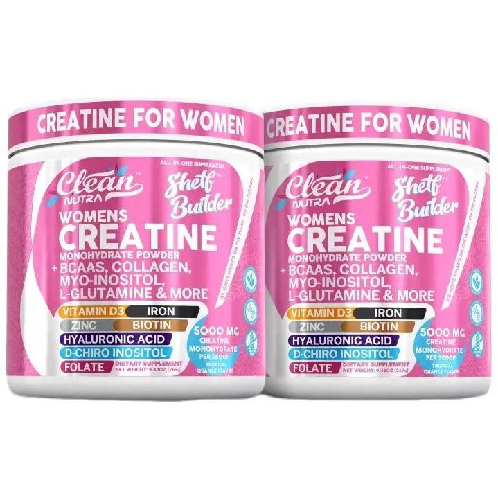 Clean Nutra Creatine Monohydrate Powder with BCAAs, Collagen, Myo ...