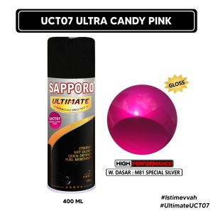 Sapporo Ultimate UCT07 Ultra Candy Pink: Cat Spray Semprot Terbaik