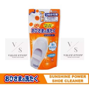 Japan Imported Shoe Freshener Gentle Formula Cleaning Cleaner Bleaching Care Liquid Foaming Spray Polish Tools Deodorizer Set Dry Wash Spray Semburan Pembersih Pemutihan Pencerahan Penghilang Noda Minyak Kasut Sekolah Putih 日本進口小白鞋清洗剂去黄除臭清新去污清洁泡沫喷雾剂校鞋