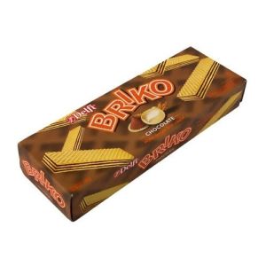 Camilan Makanan Ringan Wafer Delfi Briko 145 Gram Chocolate Milk Vanilla Black Vanilla 95 Gr Pouch Ziplock