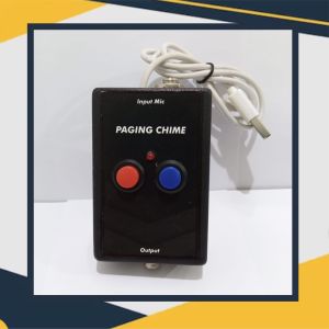 Suara Stasiun / Bandara. Paging Chime 5volt untuk MIc/ Condesor/ Dinamic