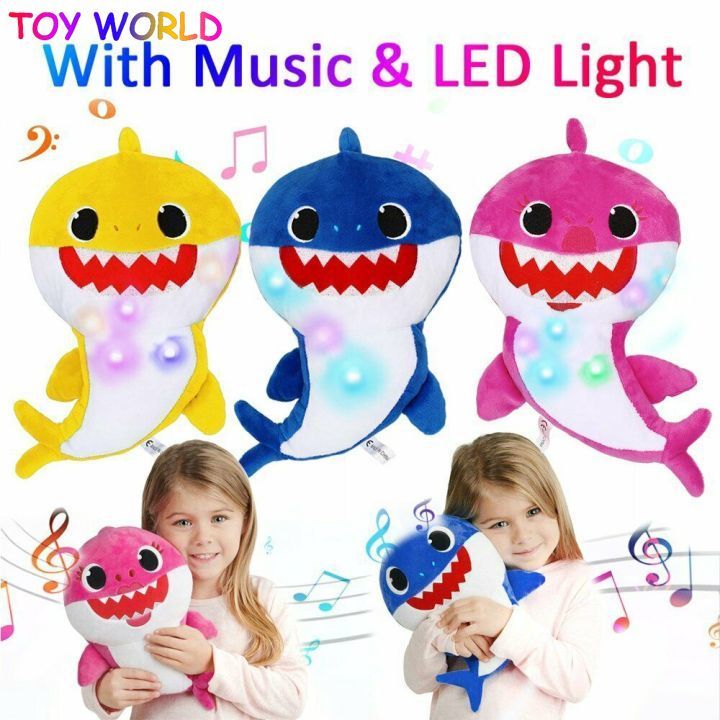 Baby shark toys singing hot sale english