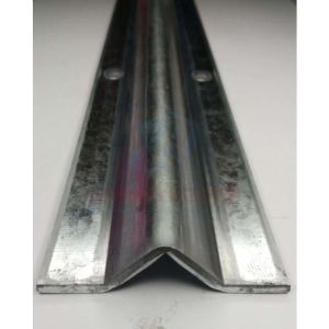 【Fast Delivery】1pc sliding gate roller track Bolt Down Galvanized Ground Track U or V Sliding Gate track