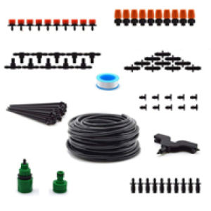 H Mist Cooling System with 85 Spray Nozzles for Farming