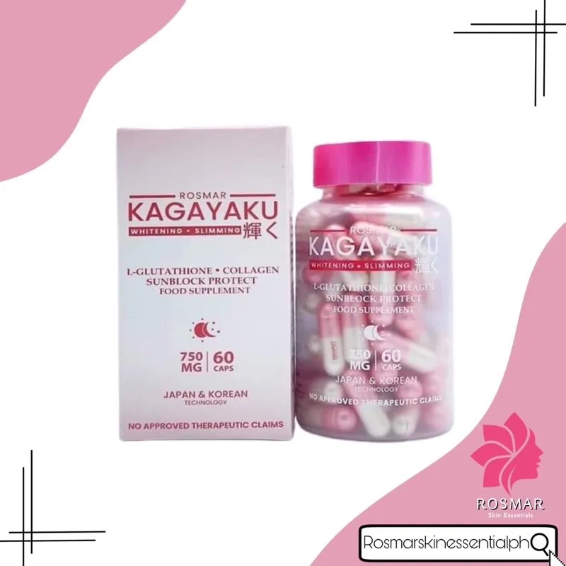 rosmar kagayaku glutathione Capsule Rosmar Kagayaku Capsule for Adult
