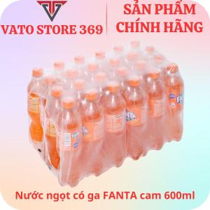 Nước ngọt có ga FANTA CAM chai 600ml