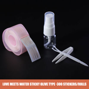 【COD】Stiker Kelopak Mata Transparan Skot Mata Jaring Transparan Skot Mata Jaring Double Eyelid Sticker Invisible Lace Clear Perekat Diri DenganAir-💞Margot