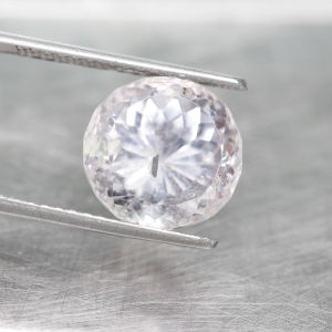 7.95 ct คุนไซต์ (Kunzite Round Shape) สีชมพูอ่อน ทรงกลม