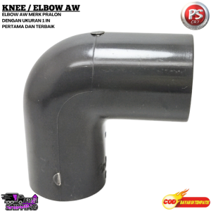 Elbow AW 1" / Keni Siku Sambungan Pipa 90 Derajat Pipa PVC 1 inch AW / Fitting Pipa PVC Elbow 1 inch Kuat Presisi Anti Bocor