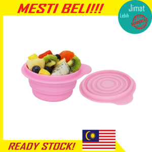 [JIMAT] Silicone Collapsible Kids Storage Bowl: Lexnfant Food Storage Container