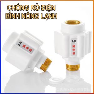 Thiết bị chống rò điện bình nóng lạnh nhà tắm - Dụng cụ bảo vệ chống rò rỉ giật điện cho tất cả các bình nóng lạnh. Bộ Van CHỐNG GIẬT BÌNH NÓNG LẠNH an toàn tiện lợi.