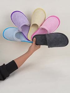 High-End Slippers For Five-Star Hotels Thickened Non-Slip Suitable For Bathing And Beauty Salons