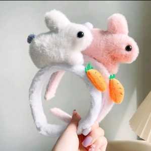 Bando Bulu Rabbit Bando Bulu Kelinci Bando Bulu Lucu Bando Anak/Dewasa | 3962 [TERMURAH!!!]