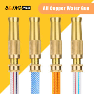 AumoPro Car Wash Faucet｜High Pressure Spray Watering Car Wash｜Turbocharged Car Wash Faucet｜Plant Watering Faucet｜Solid Brass Hose Nozzle For Garden Hose｜Hose Fittings