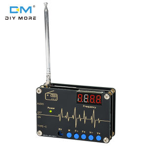 Diymore DC 5V rda5807m đài phát thanh Kit FM FM chế tạo điện tử đủ Tần số hàn lắp ráp DIY lỏng bộ phận Loại C giao diện 87-108MHz