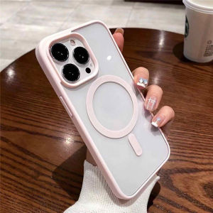 Magnetic Crystal Clear Case 006 For iPhone 12 promax 13 pro max