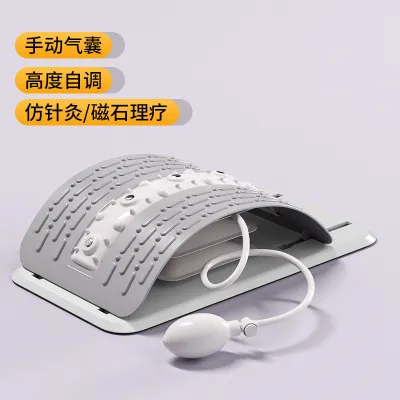 【升级款】Top Lumbar Board Lumbar Stretcher Lumbar Support Traction Lumbar Cushion Lumbar Spine Stretching Soothing 顶腰板 腰椎拉伸器 腰部舒缓 支撑腰托牵引 腰部靠垫 腰椎拉伸 开背神器 瑜伽锻炼器材