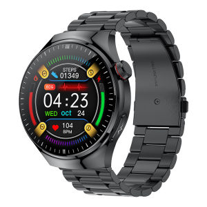 2025 New Mens Fashion Smart Watch - 1.43" HD Round Touch Screen 24/7 Dynamic HR & Sleep Tracking 450mAh Long Battery Multiple Sports Modes Music Control Calorie/Weather Tracker - Ideal Gift for Birthday/Fathers Day