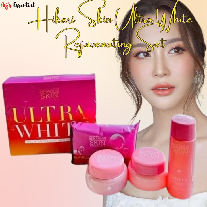 Hikari Skin Ultra White Rejuvenating Set SET 4 In 1 Is A Top-Quality ...