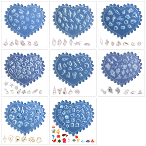 Innovative Nail Flexible Silicone Mould for Crafting Unique Patterns Soft and Sturdy Suitable for Different Nail Sizes