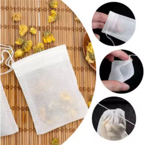 Disposable Tea Bags Filter Bags for Tea Infuser with String Heal Seal Food Grade Non-woven Fabric Spice Filters Teabags