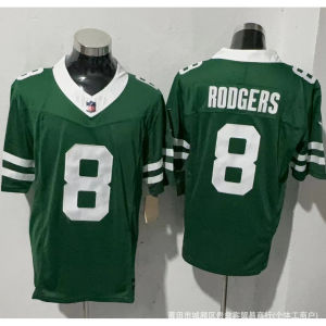 2023 American-style new Jets team retro third-generation jersey embroidered football uniform