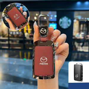 SCH Mazda Flip Car Key Fob Cover Case Shell Keychain For Mazda 2 3 Alexa CX-30 CX-3 CX-5 CX-7 CX8 CX-9 CX-4 mazda 2 2024 2025 Auto Key case Accessories