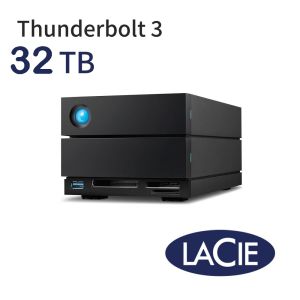 Lacie 1Big&2Big V2&6Big Dock Thunderbolt 3 7200RPM IronWolf Pro External Hard Disk HDD (10TB|16TB|24TB|36TB|40TB|48TB)