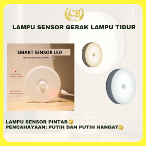 LAMPU SENSOR GERAK LED LAMPU SERBAGUNA Night Light lampu tidur