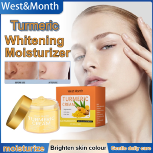 [3 Days Whitening Spot Wrinkle] Turmeric Hydrating Moisturizer/Anti-Aging Calming Turmeric Cream/Whitening Turmeric Day Cream