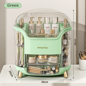 Cosmetic Storage Box Large Capacity Transparent And Dustproof Storage Box Can Be Stored In Different Areas Desktop Storage Box Convenient Storage